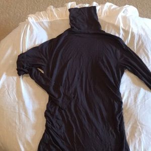 Long sleeve light turtleneck blouse